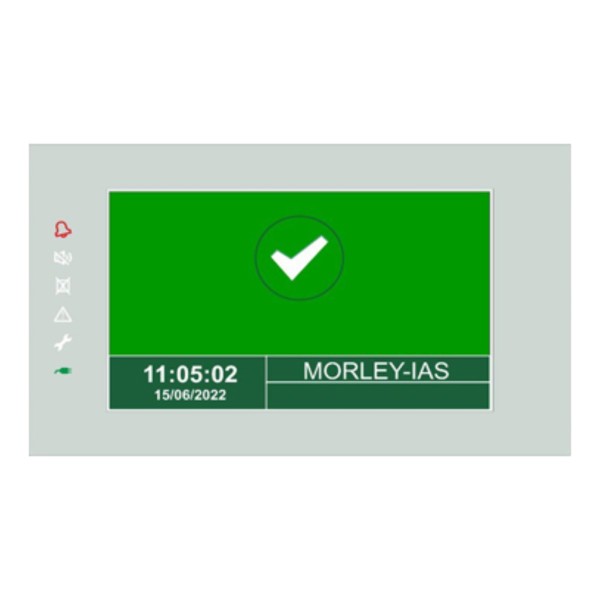 Comprar MORLEY MA-LCD7 Repetidor de panel de control MAX de 7". Configurable como indicación/zonas MA-LCD7