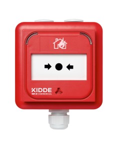 Comprar KIDDE COMMERCIAL KE-DM3110R-IP Pulsador analogico inteligente con aislador. Serie Excellence. IP67 KE-DM3110R-IP