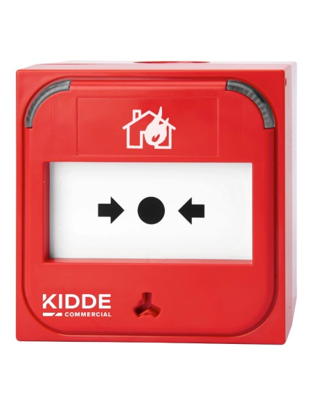 Comprar KIDDE COMMERCIAL NC-MC-100-RKIT Pulsador convencional inteligente para montaje en superficie 100?. Incluye caja de monta