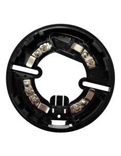 Base padrão INIM EB0010B para o intervalo de detectores e íris ENEA. Preto