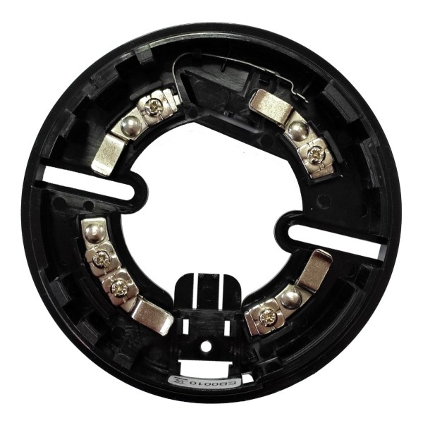 Base padrão INIM EB0010B para o intervalo de detectores e íris ENEA. Preto