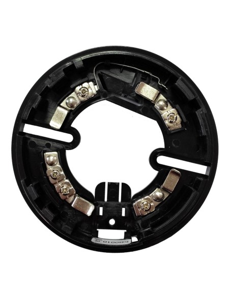 Base padrão INIM EB0010B para o intervalo de detectores e íris ENEA. Preto