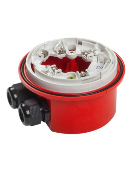 Comprar TELETEK SENSOIRIS-WSB Base profunda SensoIRIS WSB IP65 compatible con sirenas de pared SensoIRIS. Certificado EN60529 SE