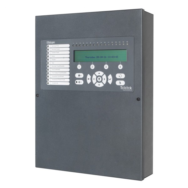 Teletek Simpo Analog Central Simpo de 1 loop expansível para 2. Até 250 dispositivos por loop