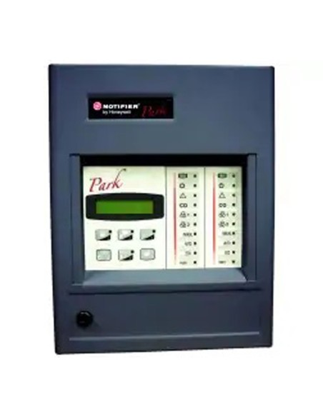 Notifier Park2000 Central Co da zona de detecção, expansível para 2. Inclui 1 módulo de controle, 1 módulo P-100