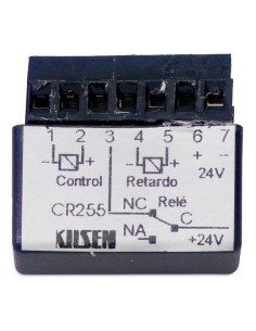 Circuito eletrônico de atraso eletrônico CR255 do Kidde, seletor de fechamento em portas de duas folhas com retentores