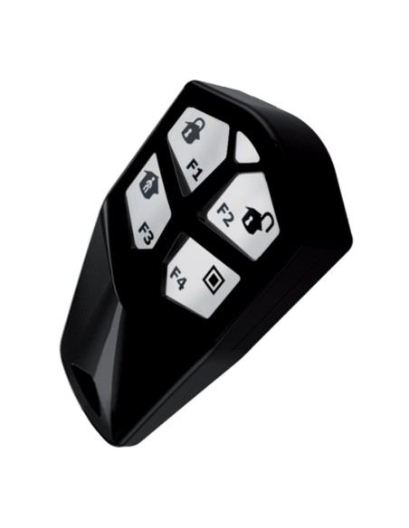 Inim Air2-Kfergo-BL Controle 4 Config Botons. Bidirec. 6 LEDs. Cor preta. Requer CR2032 (Inc.) Bateria 2