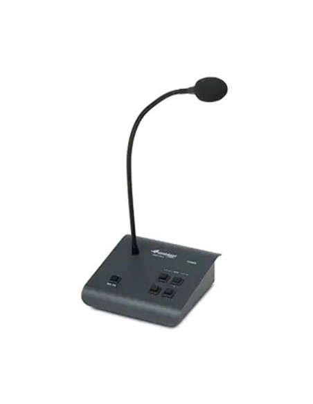 Microfone analógico ABT-M04 NOTIFIER ABT-M04 de 4 botões