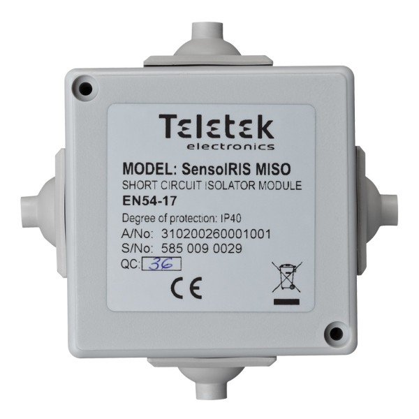 Comprar TELETEK SENSOIRIS-MISO Modulo aislante de acuerdo con EN54-17 SENSOIRIS-MISO