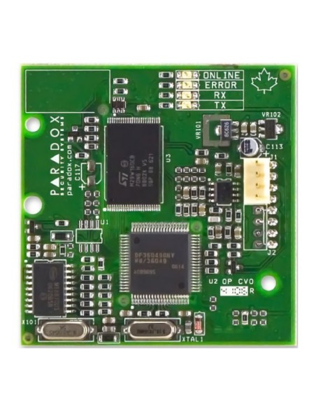 Comprar PARADOX VDMP3 Módulo Vocal Plug-In para envío de eventos con mensajes pregrabados. Hasta 8 teléfonos VDMP3