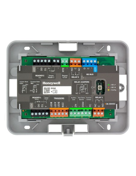 Honeywell MPIDC1 Módulo Exposition Access Control MPI-DCM de 1 Porta para Painéis de Intrusão MaxPro
