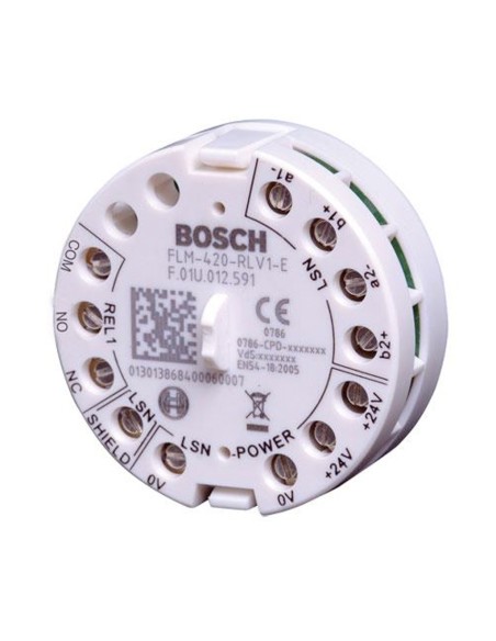 Módulo de interface Bosch FLM-420-RLV1-E com relé baixo integrado