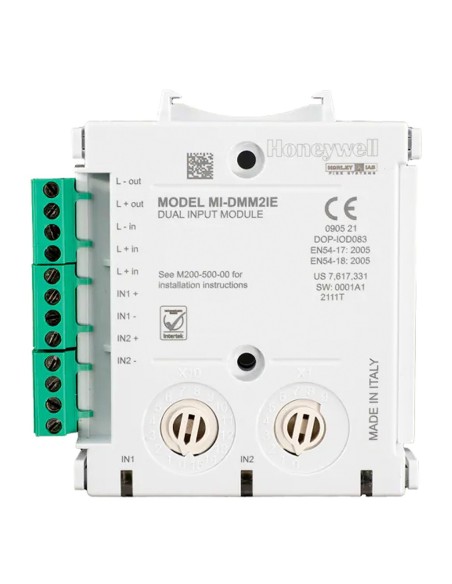 Morley mi-dmm2ie Morley. 2 módulo de entrada para a série analógica do sistema max com isolante