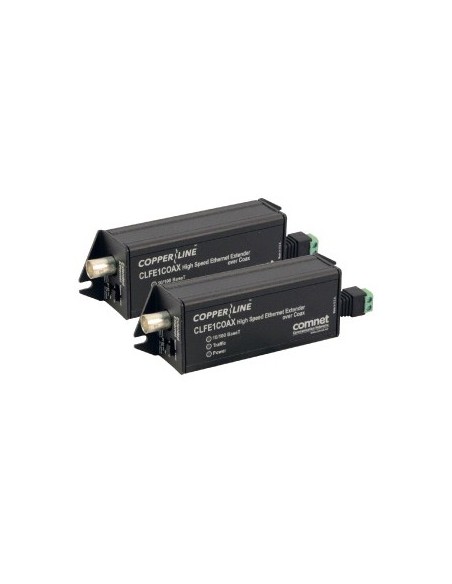 ComNet CKFE1Coax Pack Ethernet-Over-Coax Extender com Pass-through PoE