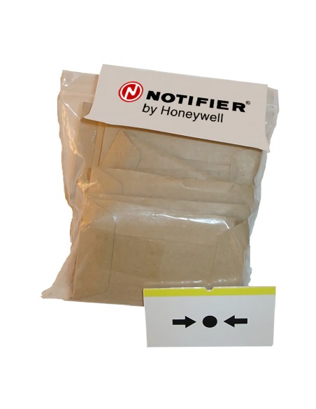 Pacote de notificador PS230 de 10 plásticos sobressalentes flexíveis para colchetes relançáveis da série KAC