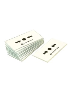 Acheter NOTIFIER SUS758 lot de 10 unités de vitres de remplacement pour boutons-poussoirs de la série KAC
