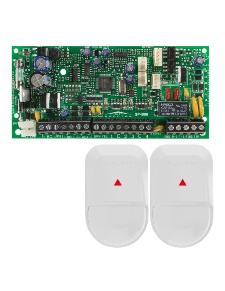 Comprar PARADOX SP4000-KIT Placa Central SP4000 + 2 Detectores NV5. Grado2 SP4000-KIT
