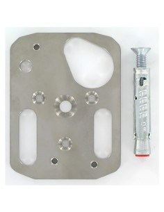 Moneywell SC110 Placa de montagem para detectores sísmicos SC100 e SC105. Inclui taco de fixação metálica