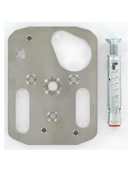 Moneywell SC110 Placa de montagem para detectores sísmicos SC100 e SC105. Inclui taco de fixação metálica