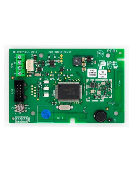 Comprar HONEYWELL A073-00-01 Portal RF. Receptor vía radio Galaxy Flex. Placa PCB. Compatible con Flex v1 y v3. Grado 3 A073-00-