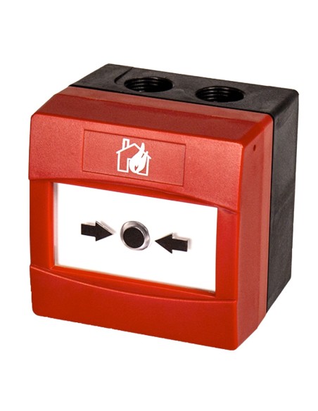 Comprar MORLEY WCPSC-MI Pulsador analógico IP67 rearmable con aislador protocolo CLIP WCPSC-MI