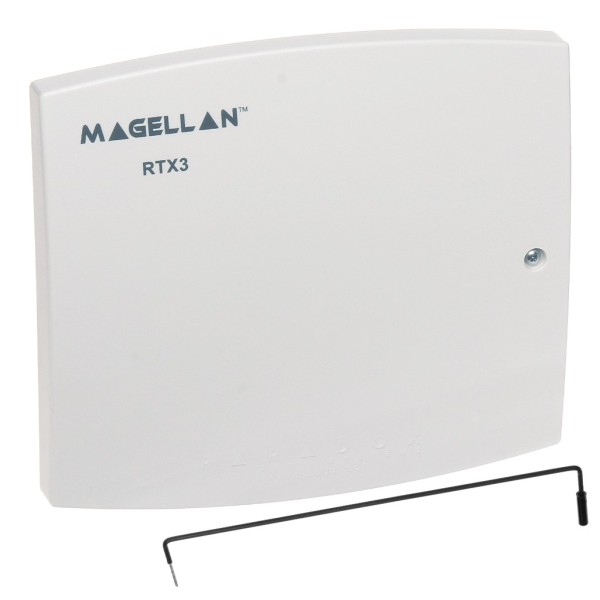 Paradoxo RTX3 Receptor via rádio 32 zonas para espectros e EVO. 3 saídas PGM. 2 grau