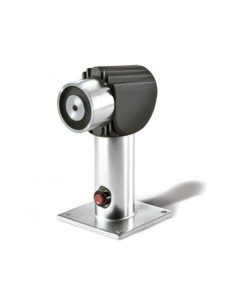 Retentor eletromagnético de parede 400n 400n 400n, com suporte a 90º dobrável (150mm) para solo ou 180º (175 mm)