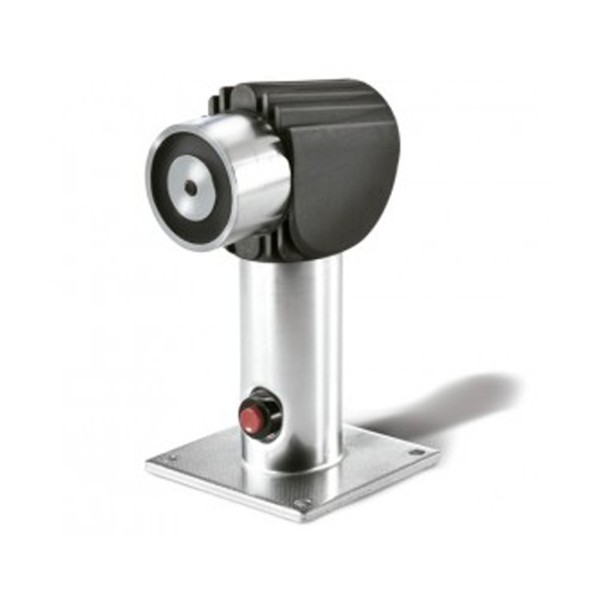 Retentor eletromagnético de parede 400n 400n 400n, com suporte a 90º dobrável (150mm) para solo ou 180º (175 mm)