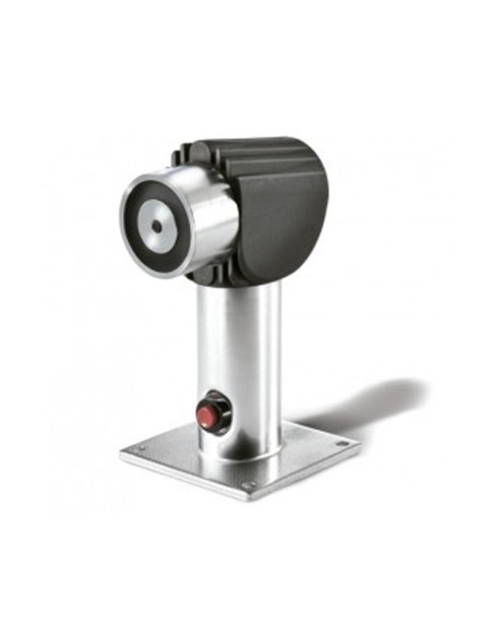 Retentor eletromagnético de parede 400n 400n 400n, com suporte a 90º dobrável (150mm) para solo ou 180º (175 mm)