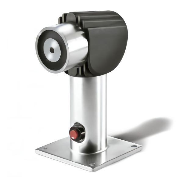 Comprar NOTIFIER 960122 Retenedor electromagnético de 400N de pared, con soporte abatible a 90º (300mm) para suelo o 180º (325mm