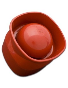 Comprar BENTEL FC410LPSYR SIRENA INTERIOR ROJA CON AISLADOR FIRECLAS FC410LPSYR