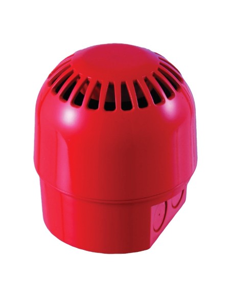 Comprar KIDDE COMMERCIAL AS364 Sirena de alarma de policarbonato para exterior. 32 tonos. 94 a 106dB. IP65 AS364