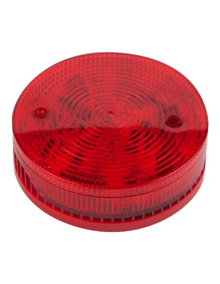 Teletek SF100RSST Fire Mermaid Montagem de parede interior, com luz estroboscópica. En54. Vermelho
