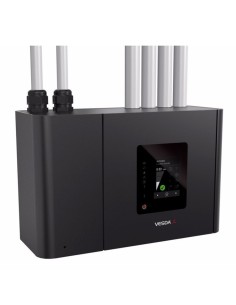 Notifier Vep-A10-P VESDA-E VEPDA 1 Sistema de Sucção de Canal, 4 Tubos 560m. Frente com exibição