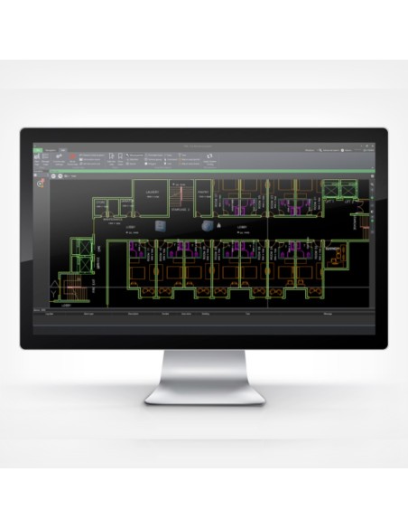 Software de monitoramento de incêndio Bosch FSM-5000 até 5.000 pontos de detecção