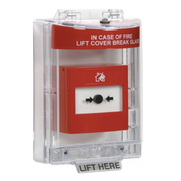 LID HERMÉTICA INIM IACPP10 para os botões de ativação manual de alarme