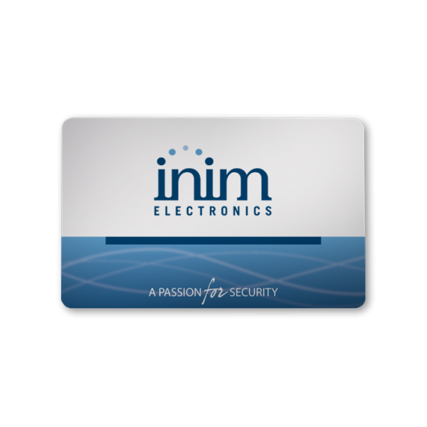 Cartão de proximidade INIM NCARD para o Nby Readers