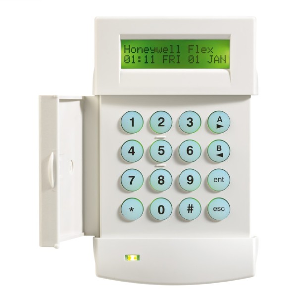 Honeywell CP038-01 Teclado LCD MK7. Buzzer de tampão protetora do leitor de proximidade e tamper. Grau 3