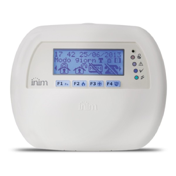 Comprar INIM JOY-GR Teclado LCD con 4 leds de señalización y 2 terminales I/O. Grado 3 JOY-GR