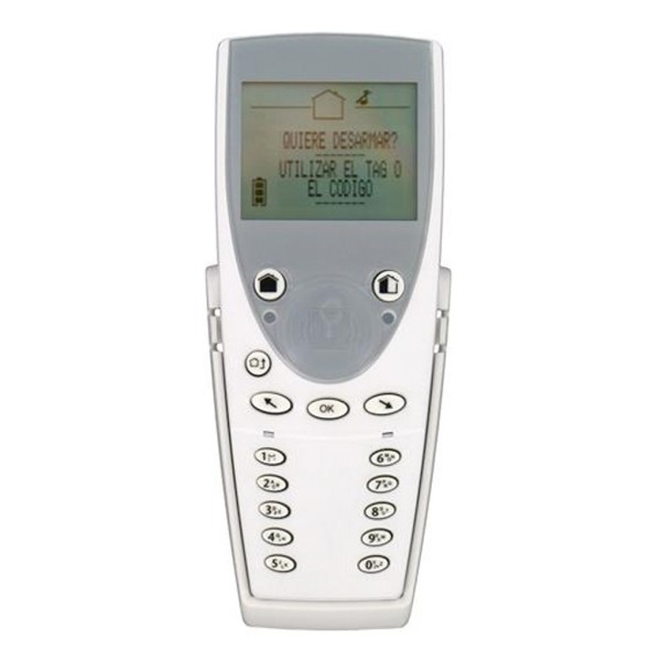 Teclado LCD Honeywell TCU4-800M via rádio com leitor de proximidade para domonial