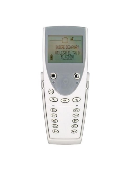 Teclado LCD Honeywell TCU4-800M via rádio com leitor de proximidade para domonial