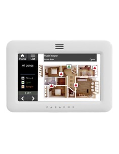 Comprar PARADOX TM50-WHITE Teclado PARADOX pantalla táctil 5’’. Color blanco. Grado 3 TM50-WHITE