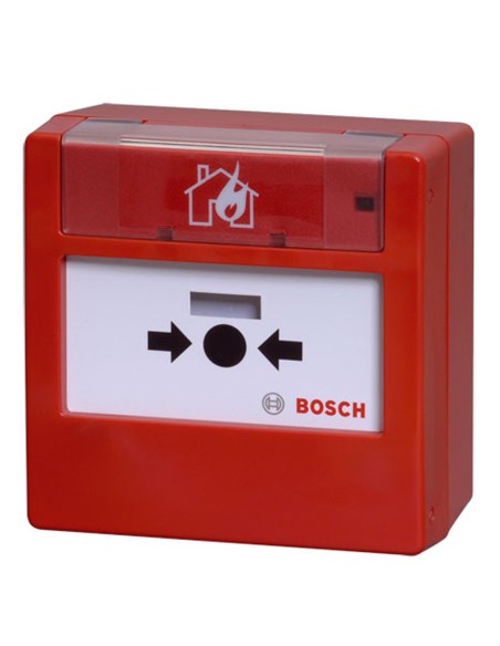 BOSCH FMC-420RW-GSRrd Alarm Botão de Alarme. Montagem de superfície. Cor vermelha