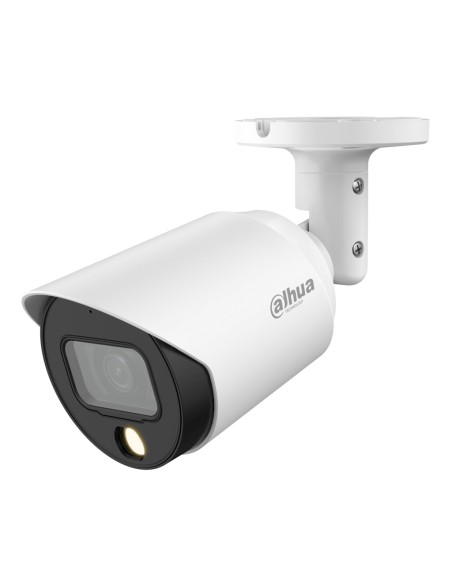 Dahua Hac-HFW1509T-LED Tubular HDCVI 4N1 5M Cor Completo 2.0 WDRLEGO STARLUTE LED20M 3.6mm Ip67