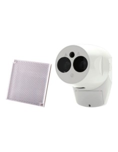 Detector de fumaça motorizado linear Bosch Fray-one-in. Emissor e receptor na mesma equipe