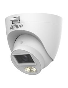Dahua HAC-HAC-HDW1500CLQ-IL-A-0280B-S3 Minidomo HDCVI 4E1 5M LED30M / IR30M luz inteligente + 2.8mm IP67 Mic Quick-to-ins