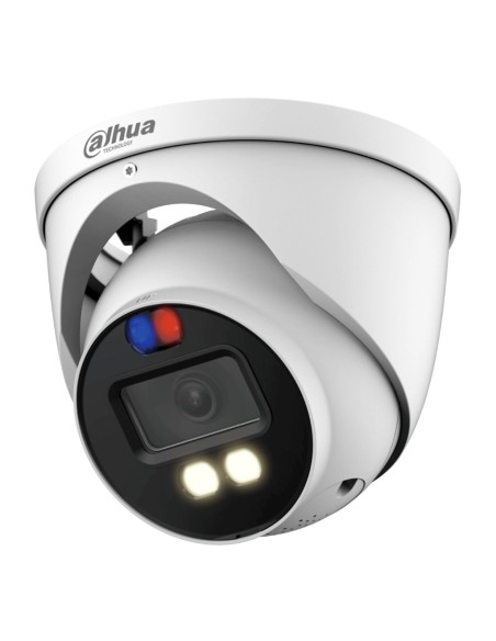 Dahua HAC-ME1509H-A-PV-0360B-S2 Dome HDCVI Tioc 4en1 5M WDR Dual Lighting LED40m / IR40M 3.6mm MIC IP67