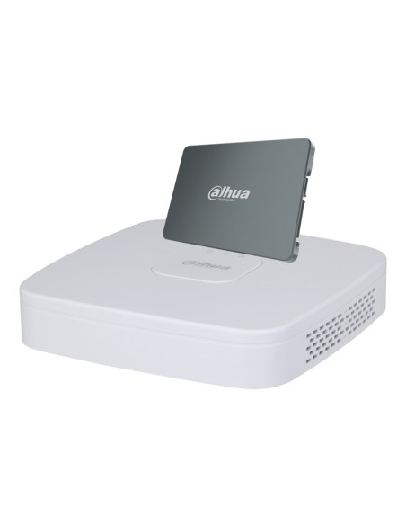 Dahua S-XVR5108C-I3 (1T) DVR 5E1 8CH 5M @ 6PS + 4IP 6MP 1HDMI 1HDD AI com SSD-V800S1TB