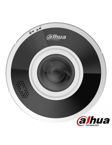 Dahua IPC-EBW5641 - como Fisheye H265 6M DN WDR IR15M 1.68mm Áudio SD IP67 IK10 PoE Mic / Speaker E / S AI