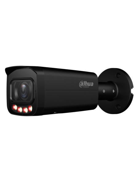 Dahua IPC-HFW249T-ZAS-IL-B Tubular IP 4M H265 Cor Completa WDR LED60M / IR60M 2.7-13.5mm IP67 PoE Audio Mic HE / S AI